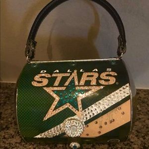 Dallas Stars Metal Embellished Purse